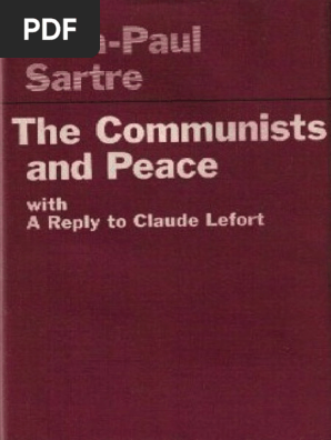 sartre jean paul communists and peace braziller 1968 pdf