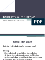 Tonsilitis Akut & Kronis Word