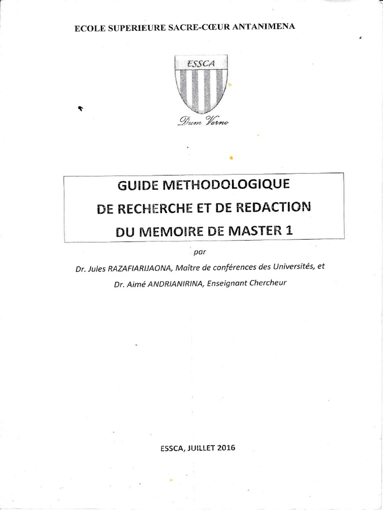 Methodologie Immred Pdf Methode Scientifique Pedagogie