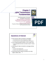 Digital Transmission Fundamentals Fundamentals: Questions of Interest