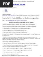 Solaris, VXVM, Cluster L1 - L2 and L3 Also Interview Questions - Exploring Solaris and Veritas