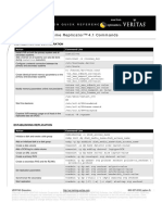 Basic VERITAS Volume Replicator™ 4.1 Commands: Veritas Education Quick Reference