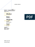 Jadwal Ibadah