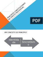 Princípios Constitucionais No Direito Processual