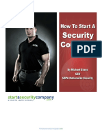 How To Start A Security Company