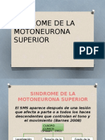 Sindrome de La Motoneurona Superior