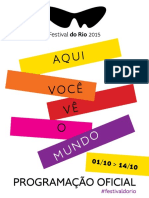 festival do Rio 2015 programação