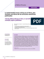 Chronic Kidney Disease in Peru. A Narrative Review of Scientific Papers Published PDF