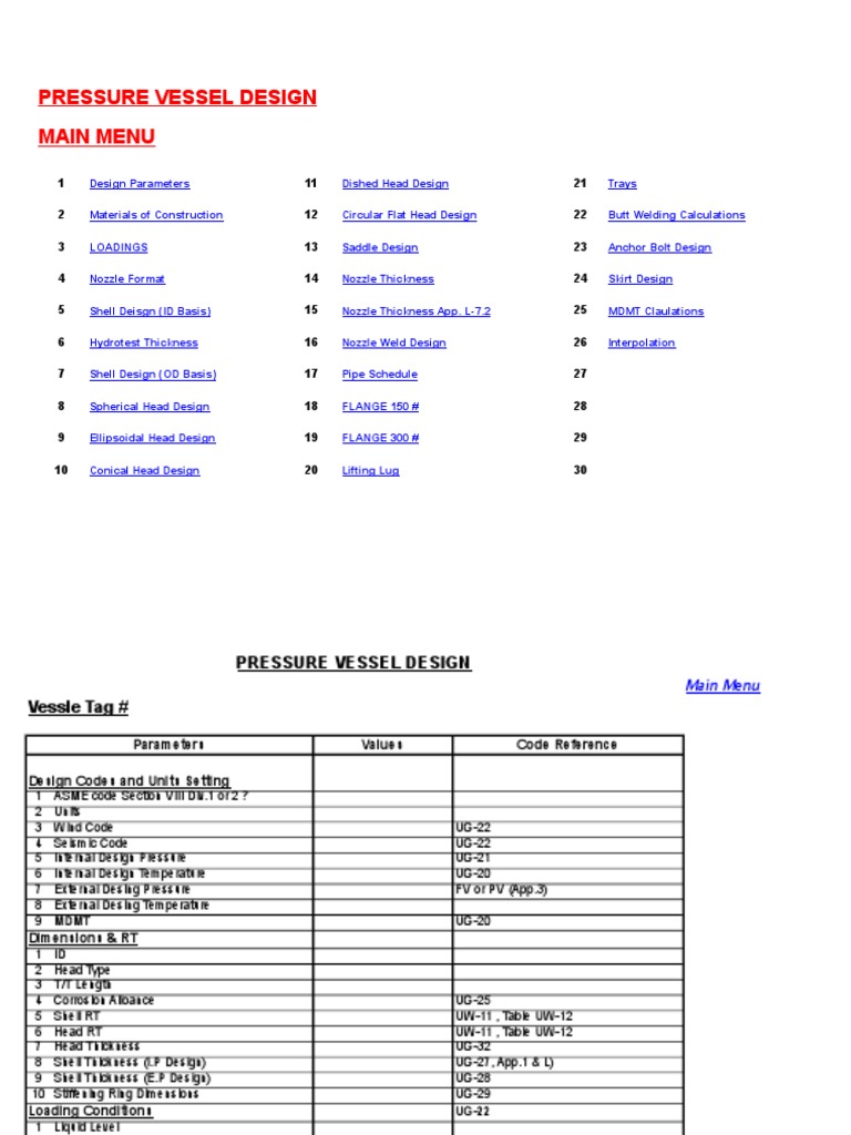 Design Calculations For Pressure Vessels | PDF | Gas Technologies ...
