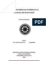 Sistem Informasi Sumber Daya Manusia Rumah Sakit