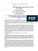 Lattice Boltzmann Method for PAKKA-Model Structures in Fluid Flow Motion