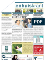 Ziekenhuiskrant, 30 Juni 2010