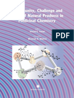 Opportunity, Challenge and Scope of Natural Products in Medicinal Chemistry