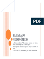 El Estado Autonomico