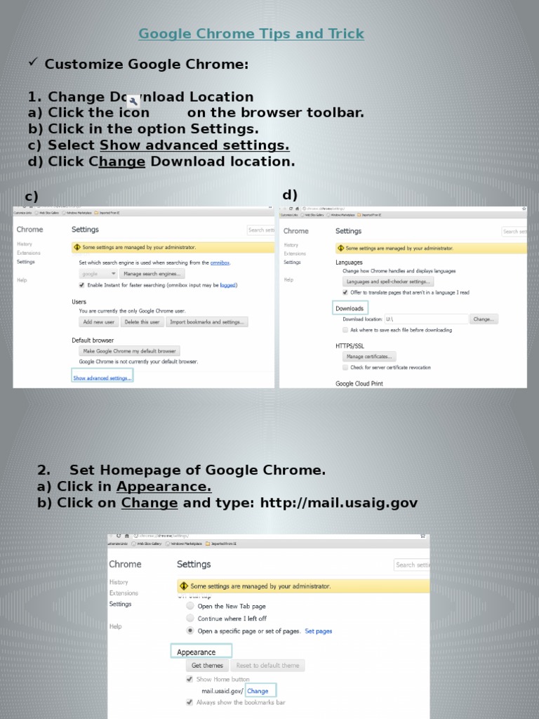 GMail Tips and Tricks Presentation | PDF | Gmail | Computer Mediated ...
