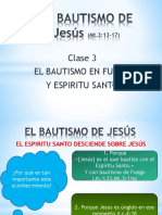 El Bautismo de Jesus III