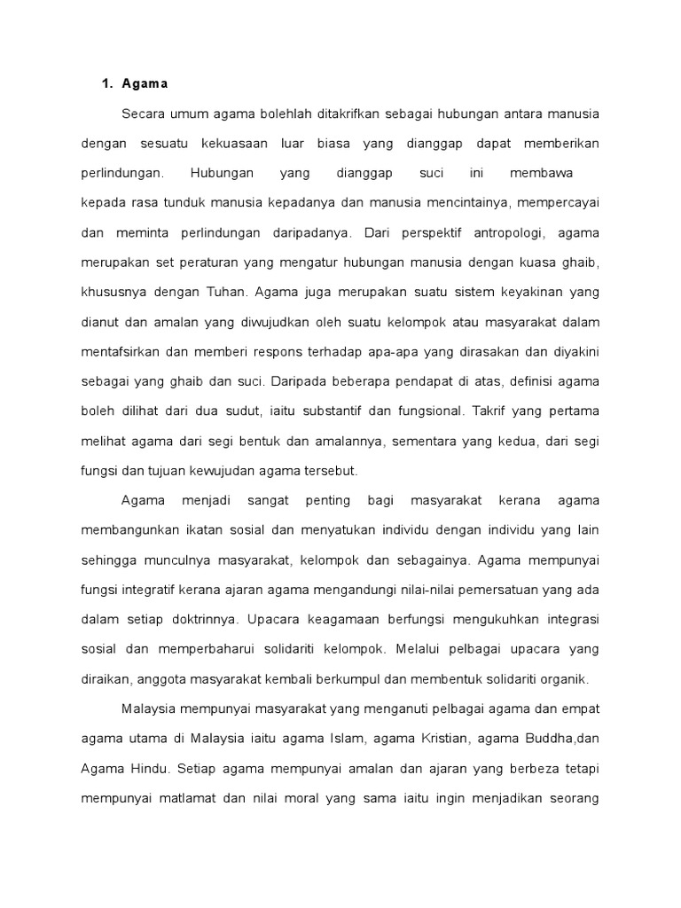 Agama Pdf