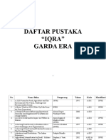 Daftar Pustaka "IQRA" Garda Era