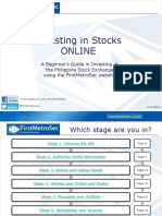 FirstMetroSec - Investing in Stocks ONLINE PDF