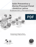 31 Prisión Preventiva y Reforma Procesal Penal en América Latina - Cristian Riego & Mauricio Duce