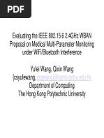 WBAN WiFi BT Coexistence