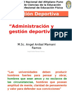 Administración y Gestión Deportiva