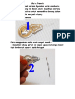 Cara Menggunakan Mata Nenek untuk Memasukkan Benang ke Dalam Jarum