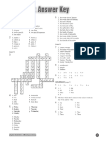 Workbook Answer Key: Vocabulary