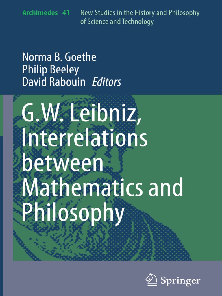 Bok3a978 94 017 9664 4 Gottfried Wilhelm Leibniz Infinity - 