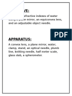 Find Water's Refractive Index in 40 Characters