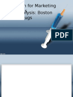 Research For Marketing Decisions Case Analysis: Boston Fights Drugs