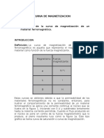 Curva de Magnetizacion