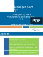 1A What Is Managed Care Pharmacy - 2016