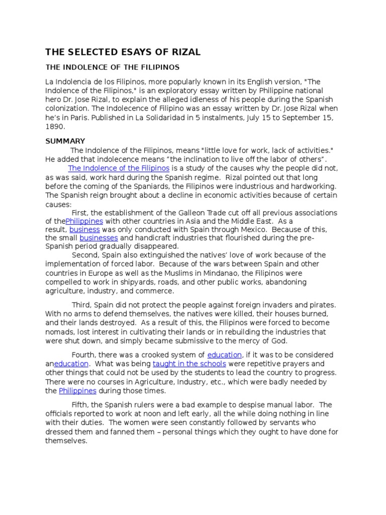 Rizal articles image