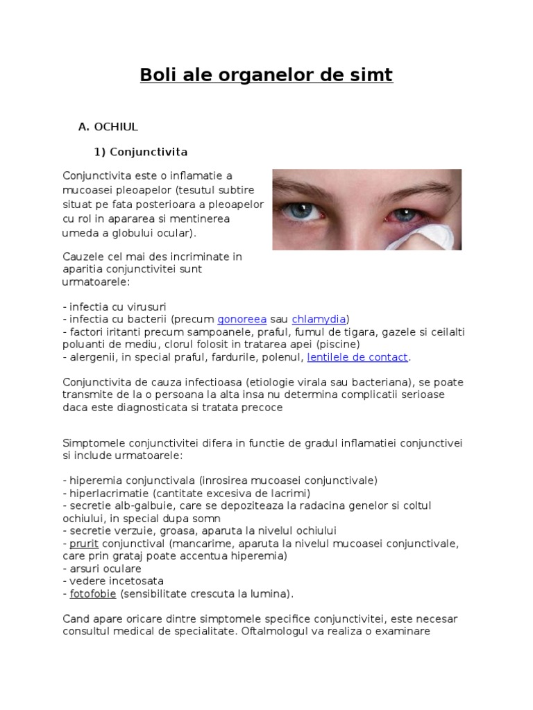 Boli și prevenirea vederii. Tipuri de cataractă