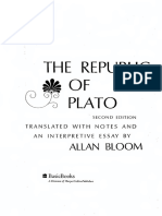 Plato's Republic (Translated Bloom)