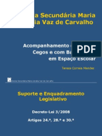 APRESENTAÇÃO_Mª Amália Vaz de Carvalho_Acompanhamento de alunos com cegueira e baixa visão em espaço escolar