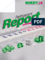 , Bitzer reporte sobre los refrigerantes  HCFC, CFC, HFC y HC.