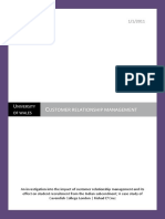 Customer Relationship Management Dissertation PDF
