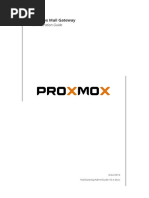 Proxmox Mail Gateway: Administration Guide