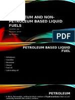 Petroleum Based Liquid Fuel