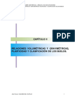 Cap02 - Relaciones Volumétricas y Gravimétricas, Plasticidad y Clasificación de Los Suelos PDF