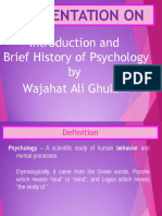 Introduction To Psychology