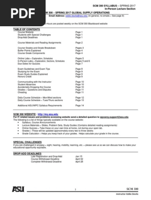 Syllabus