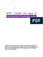 ATP - CASR 141 App E