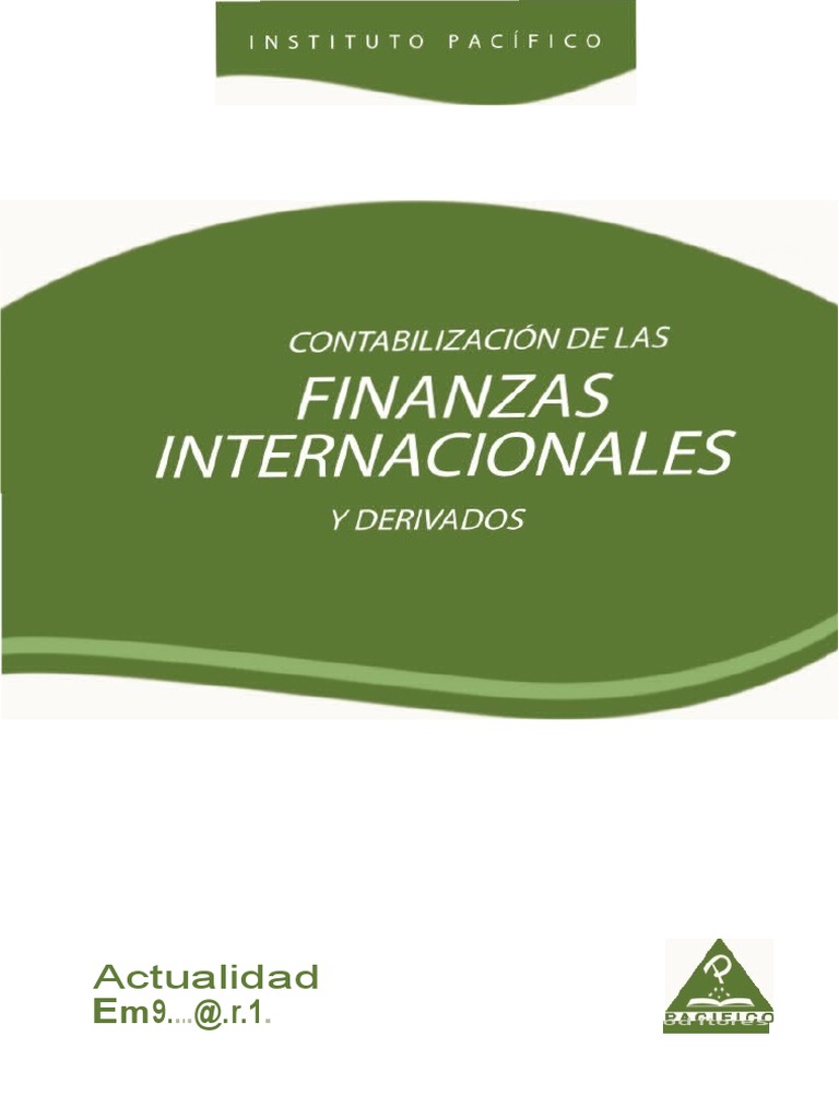 Contabilizacion de Las Finanzas Internacionales y Derivados PDF | PDF ...