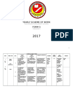 English Yearly Plan Form 3 2017