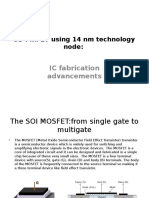 3D FinFET Using 14 Nm Technology Node