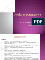 Opća Pedagogija 