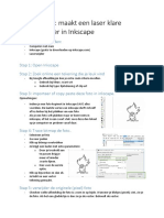 Maak Een Laser Klare Sleutelhanger in Inkscape